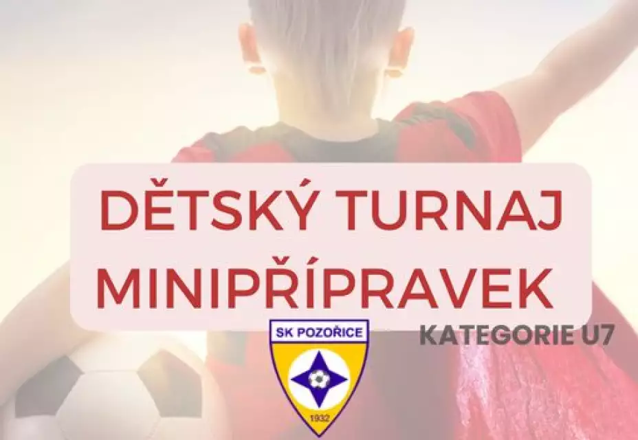 Turnaj minipřípravek U7 - neděle 15.10.2023